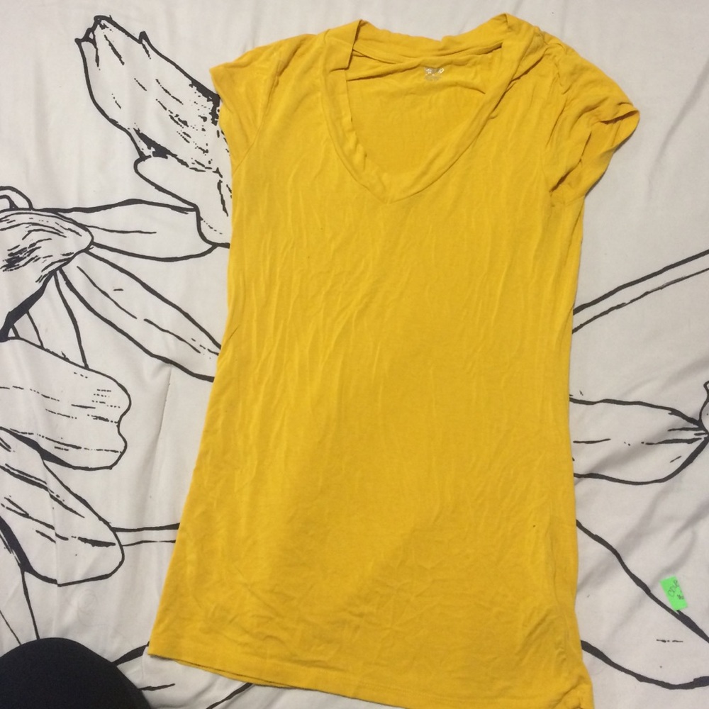Yellow shirt