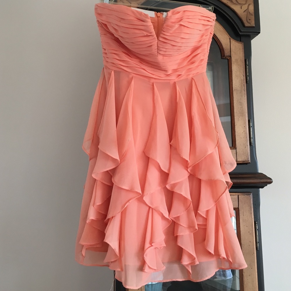 Coral Arden B strapless dress
