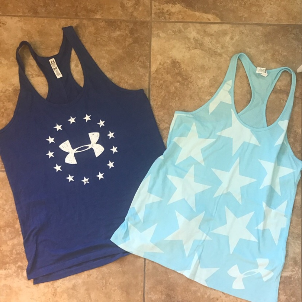 BNWOT under armour tanks medium/large close in siz