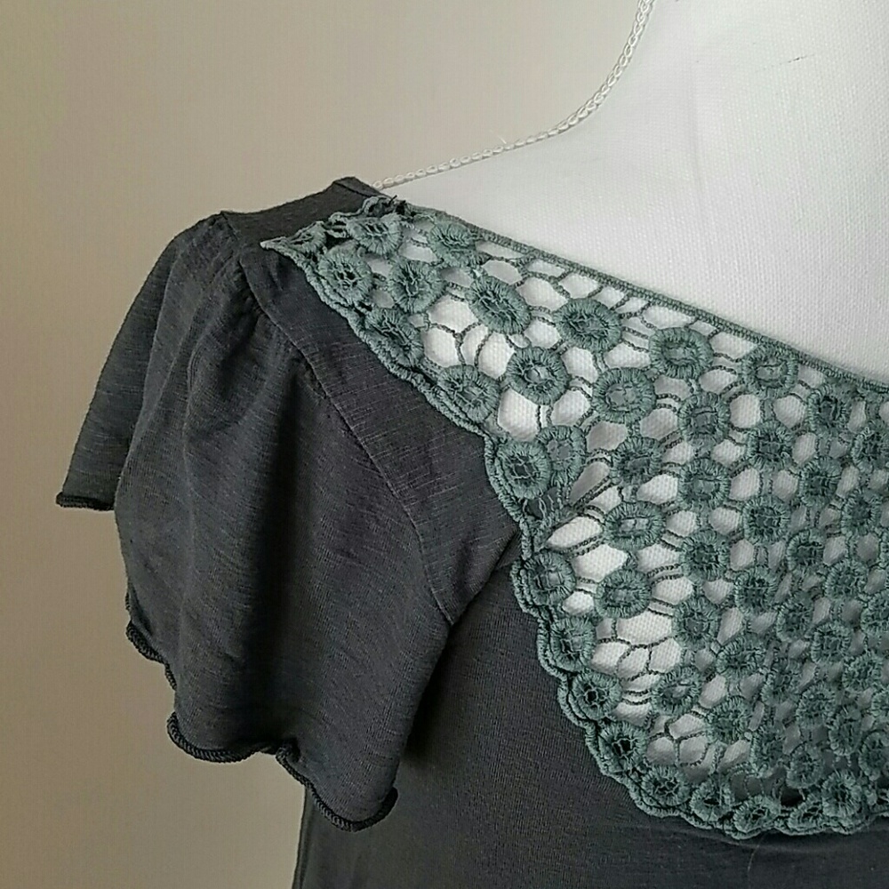 Cute embellished top
