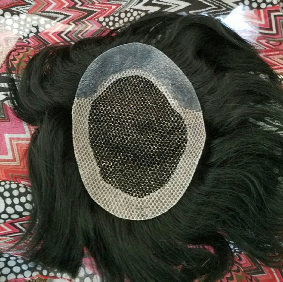 Lightweight small integration top hair piece