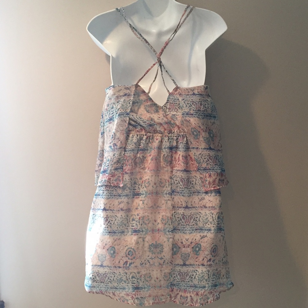 Print dress by Anthropologie Ecote is NWT Small - Picture 3 of 5