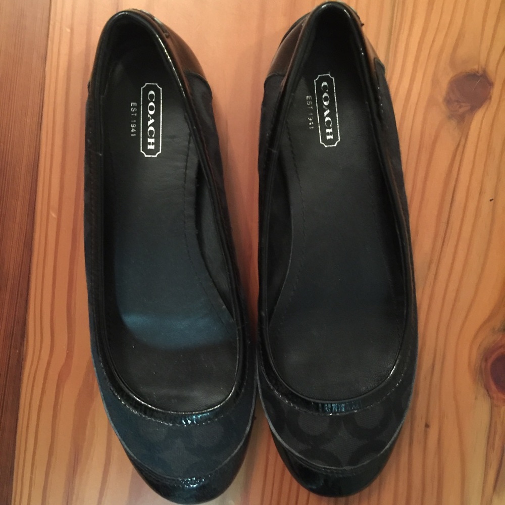 Black Coach shoes