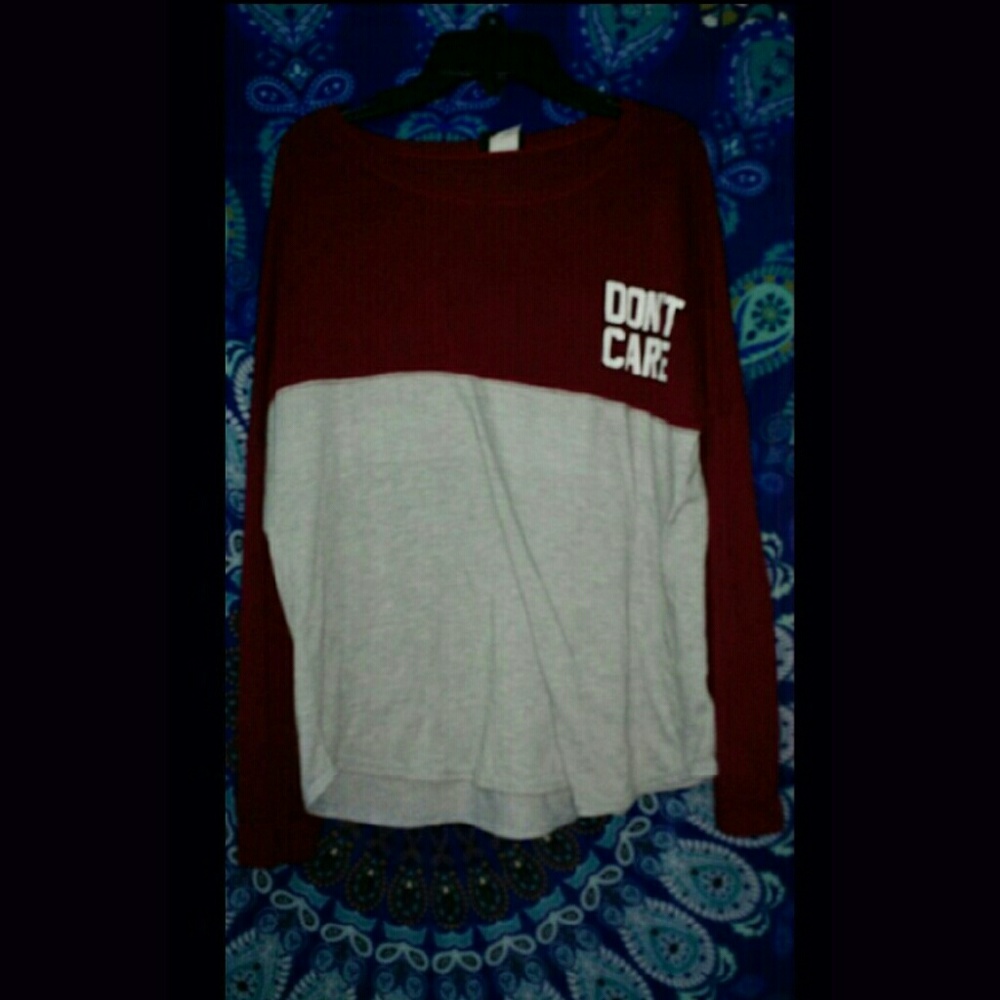 Long sleeve rue 21 shirt