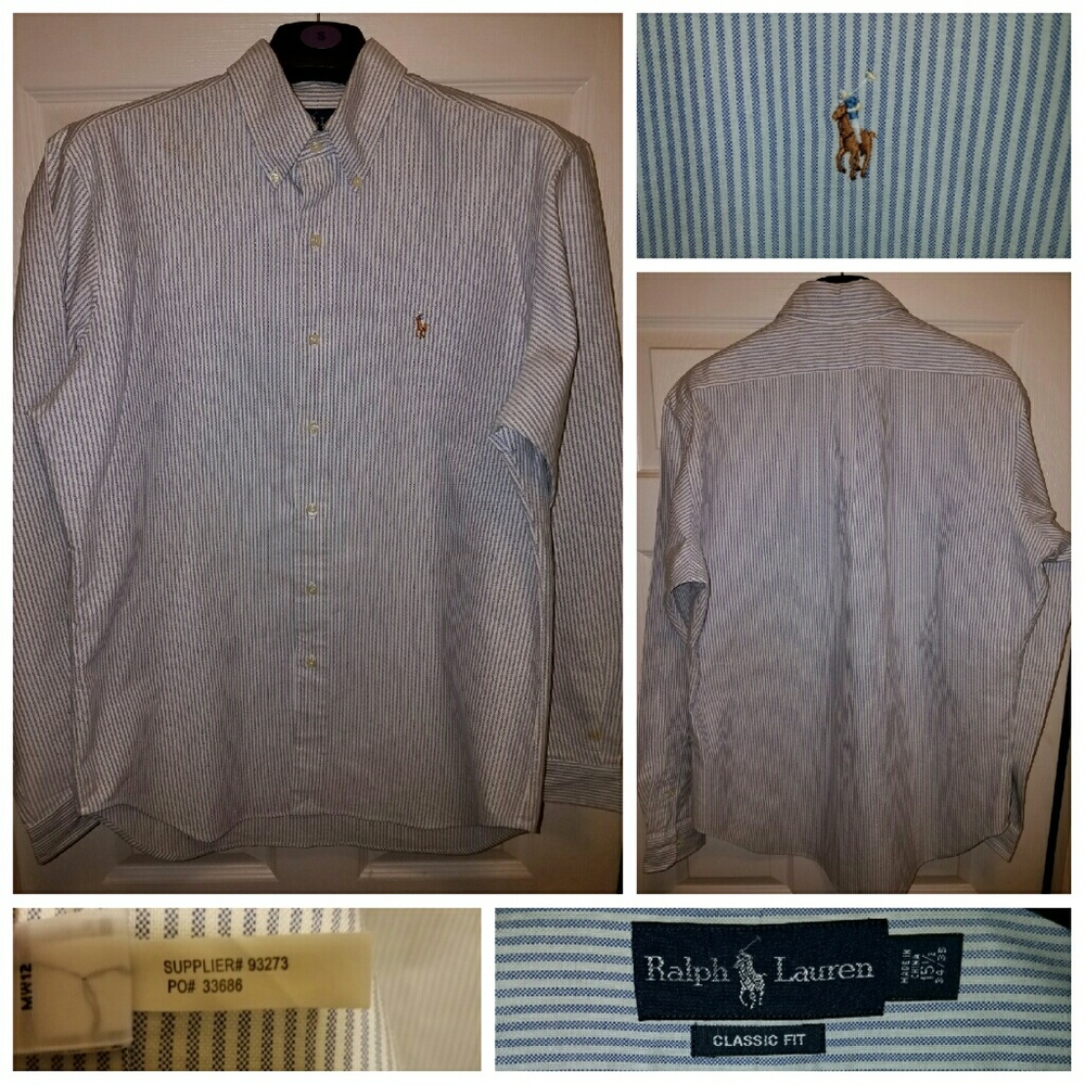 Men's Button Down Ralph Lauren Shirt