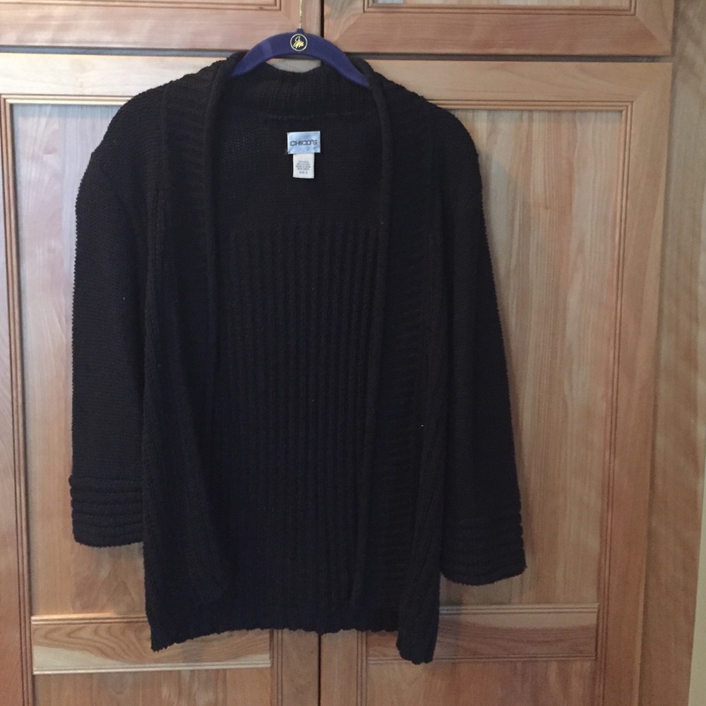 Chico's Black Cardigan