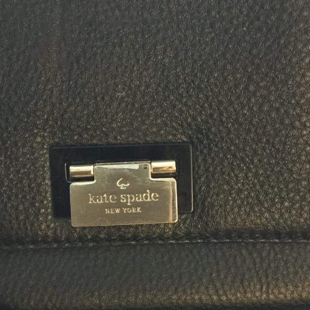Kate spade leather and suede hand bag