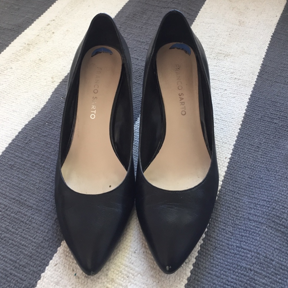 Franco Sarto leather heels