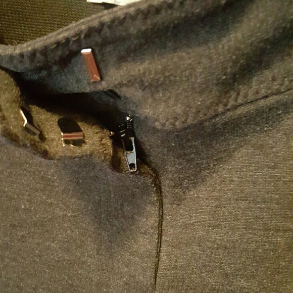 Laura Ashley charcoal gray pants size 14W - Picture 3 of 4