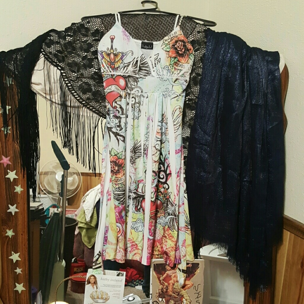 Cute fun tattoo dress