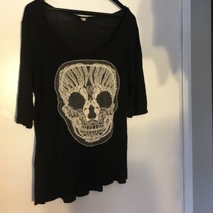 Cute boho Skull tee