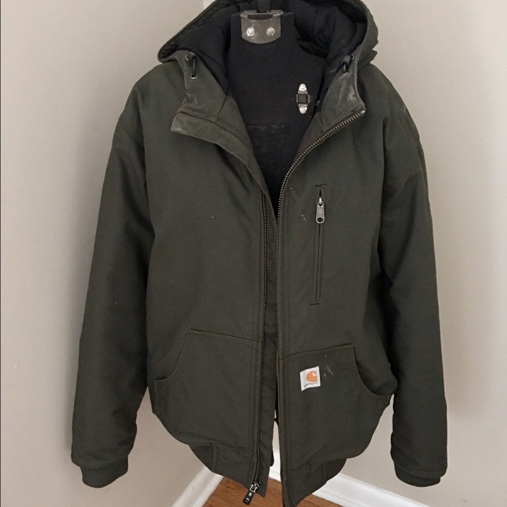 Men's Carhartt Active Duck Jacket - Fleece Lined
