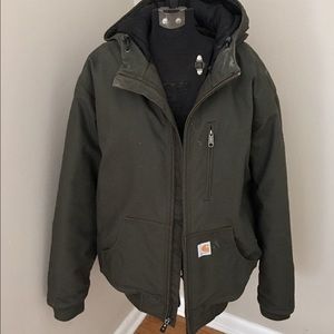 Men's Carhartt Active Duck Jacket - Fleece Lined