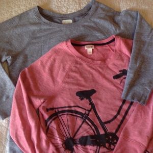 Bundle of 2 Large Sweatshirts