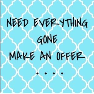 Reasonable offers are welcomed.