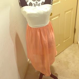 Cute strapless dress