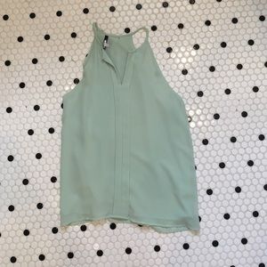 light green blouse