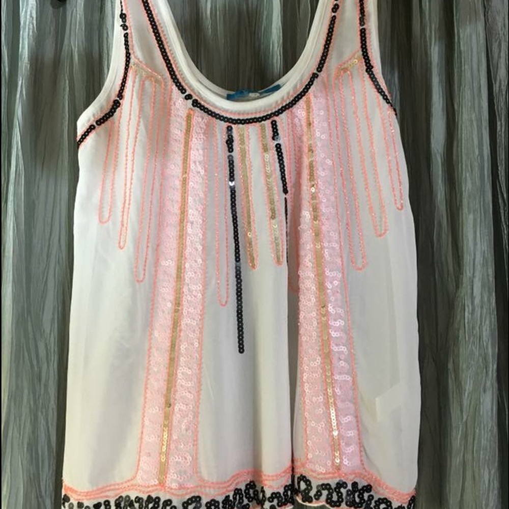 Francesca's sequin top