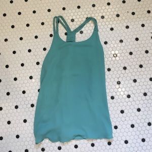 light teal tank, never worn