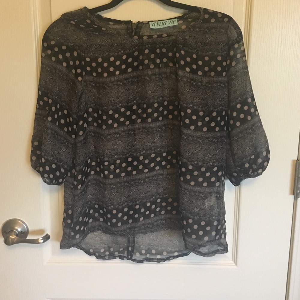 Audrey 3 + 1 detailed blouse