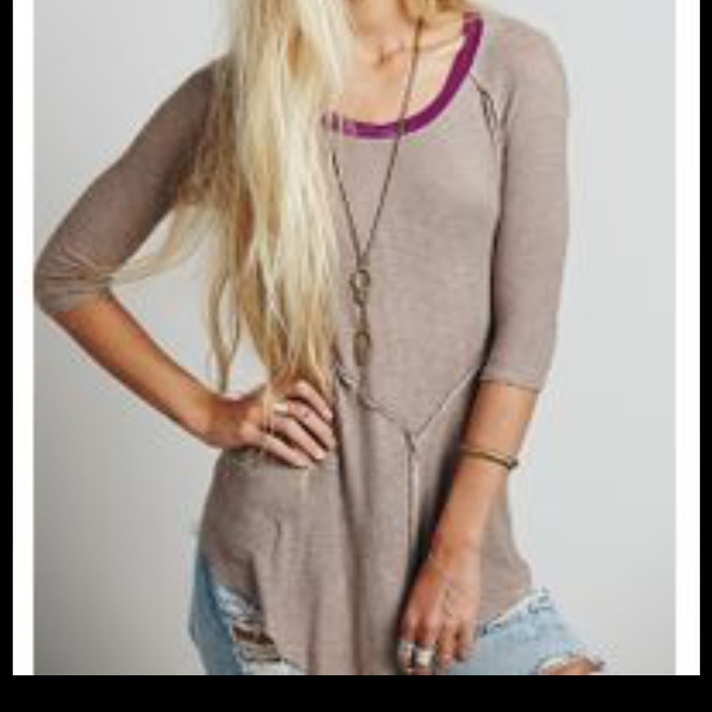 Free People Weekends Layering Top