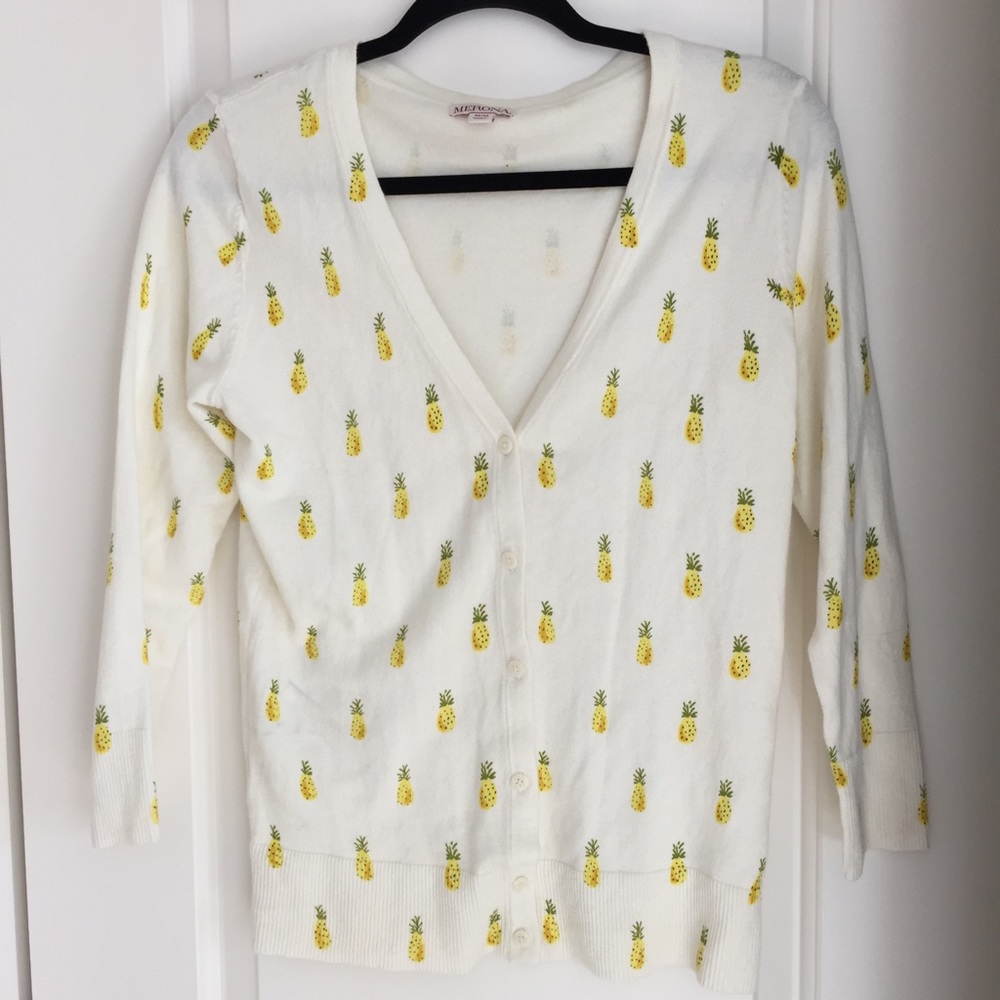 Pineapple cardigan