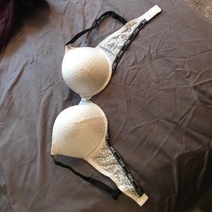 White push up Victoria's Secret bra size 36D