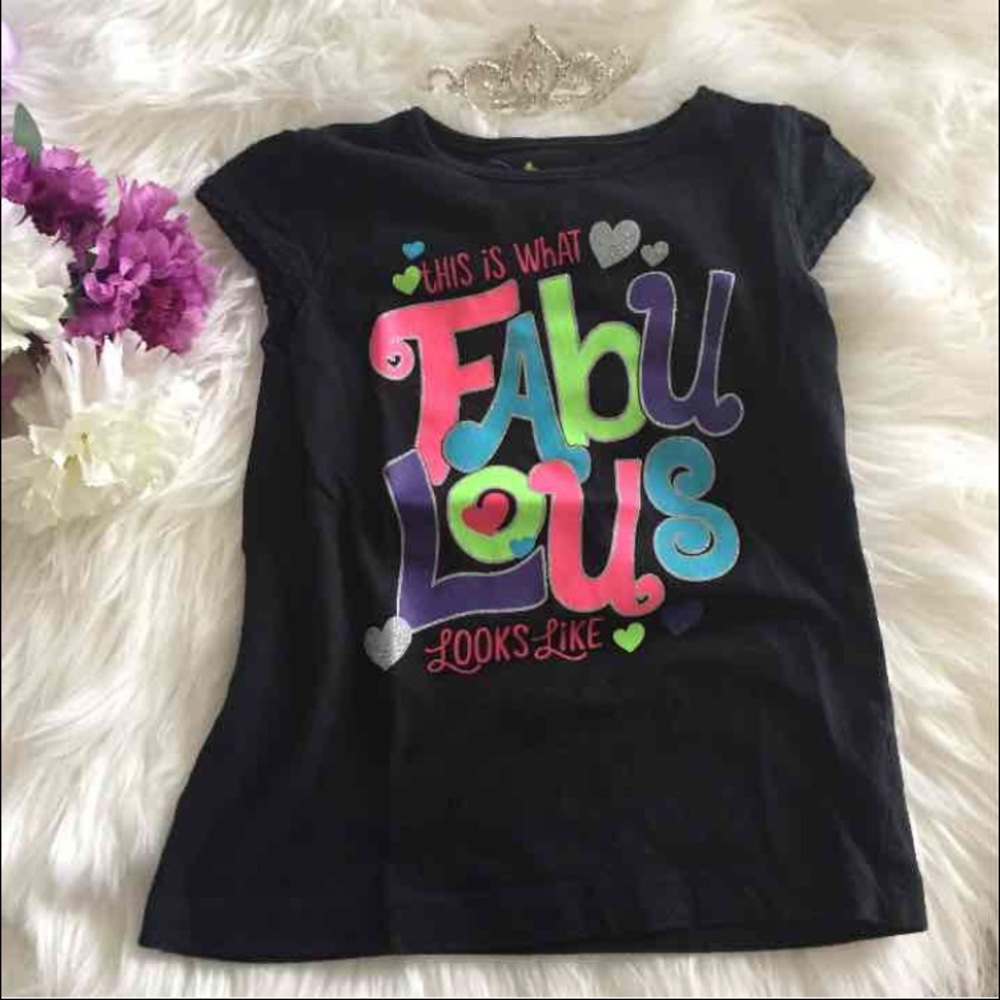 Girls 5T fabulous shirt top