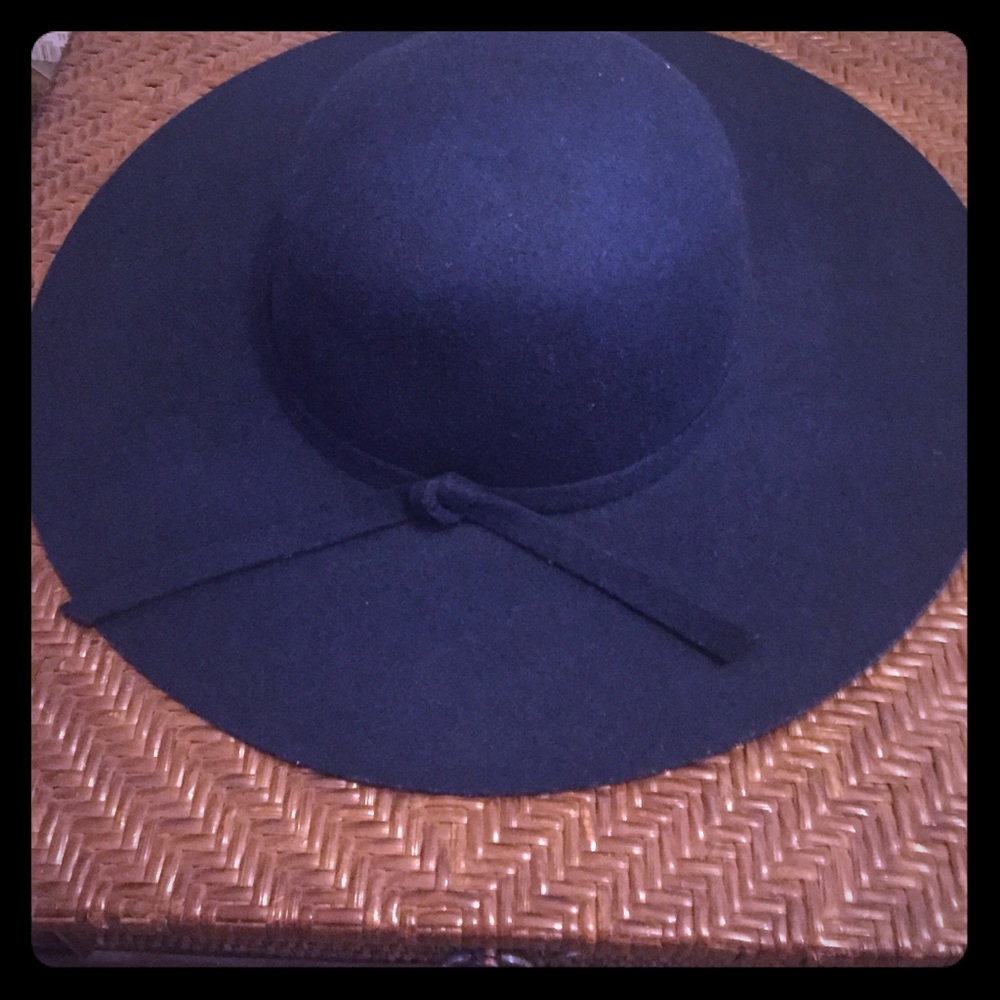 Navy Blue Floppy Hat