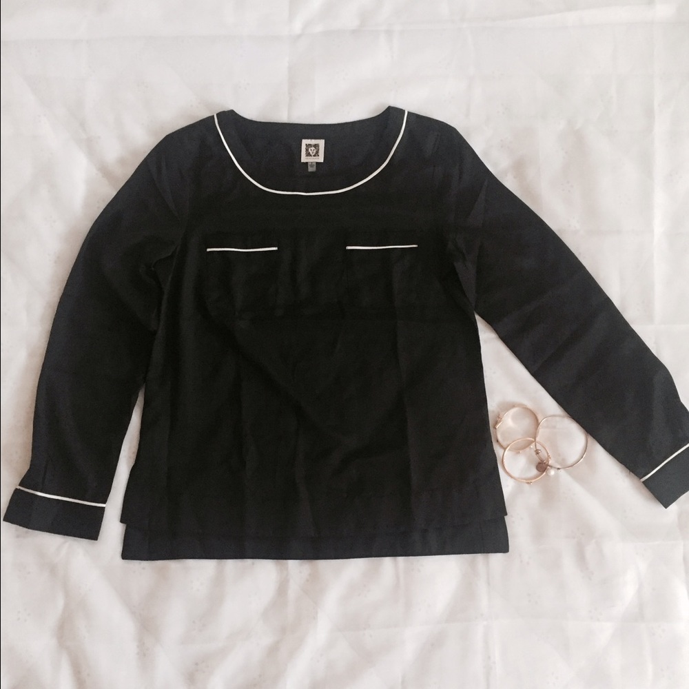 Black Anne Klein Blouse
