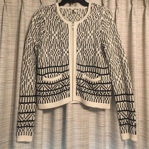 Joie Jacolyn Tile Jacquard Tweed Jacket