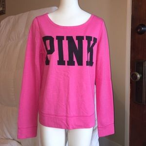 PINK crewneck sweatshirt
