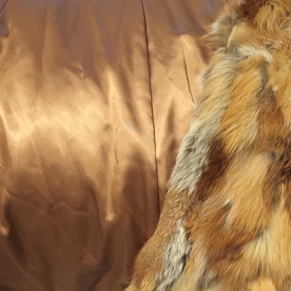 Additional photos and info fox fur coat