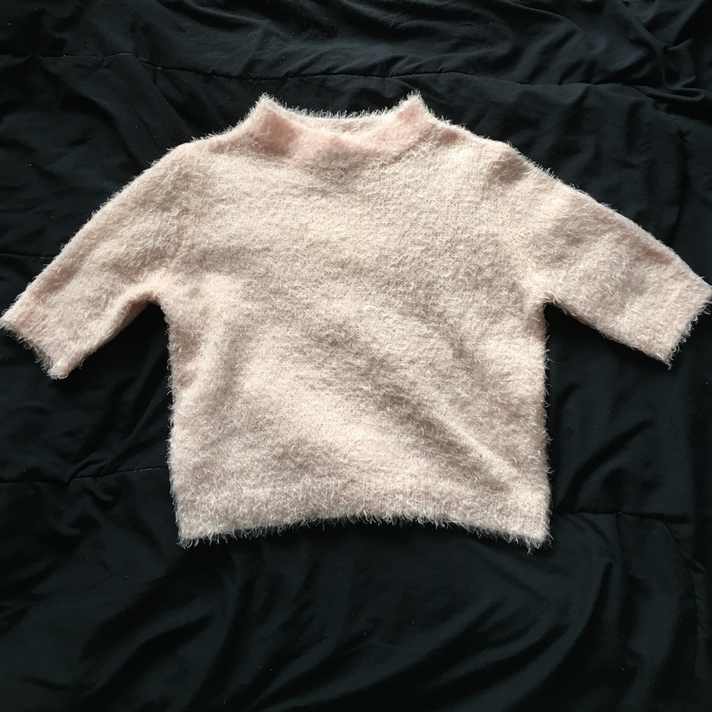 Pink crop top