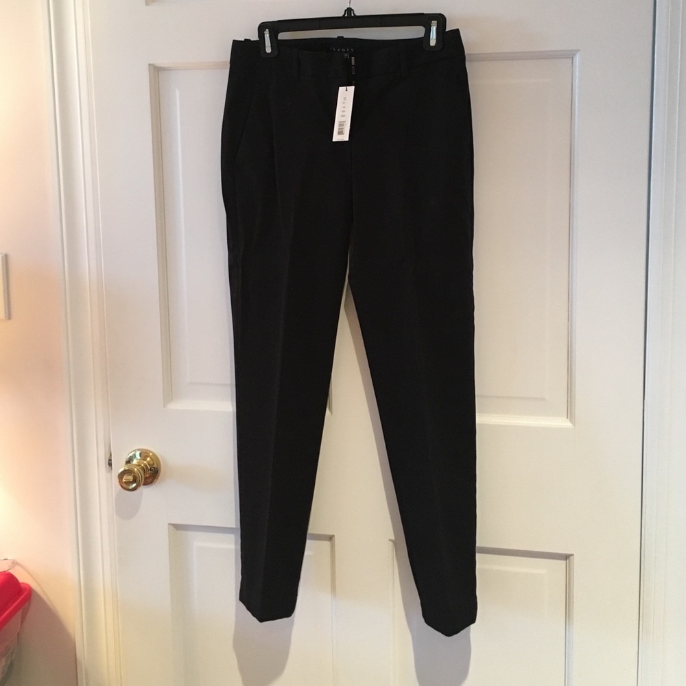 NWT Theory pants. black Size 2