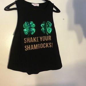 St Patrick's day Crop Top