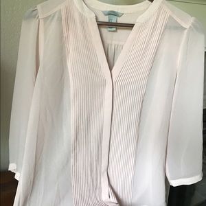 Blush blouse