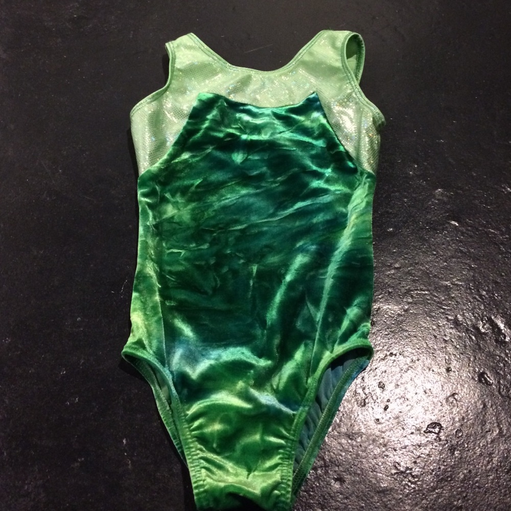 Crushed velvet Gymnastics Leotard