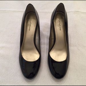 Liz Claiborne Patent Flex  Pumps, Sz 10