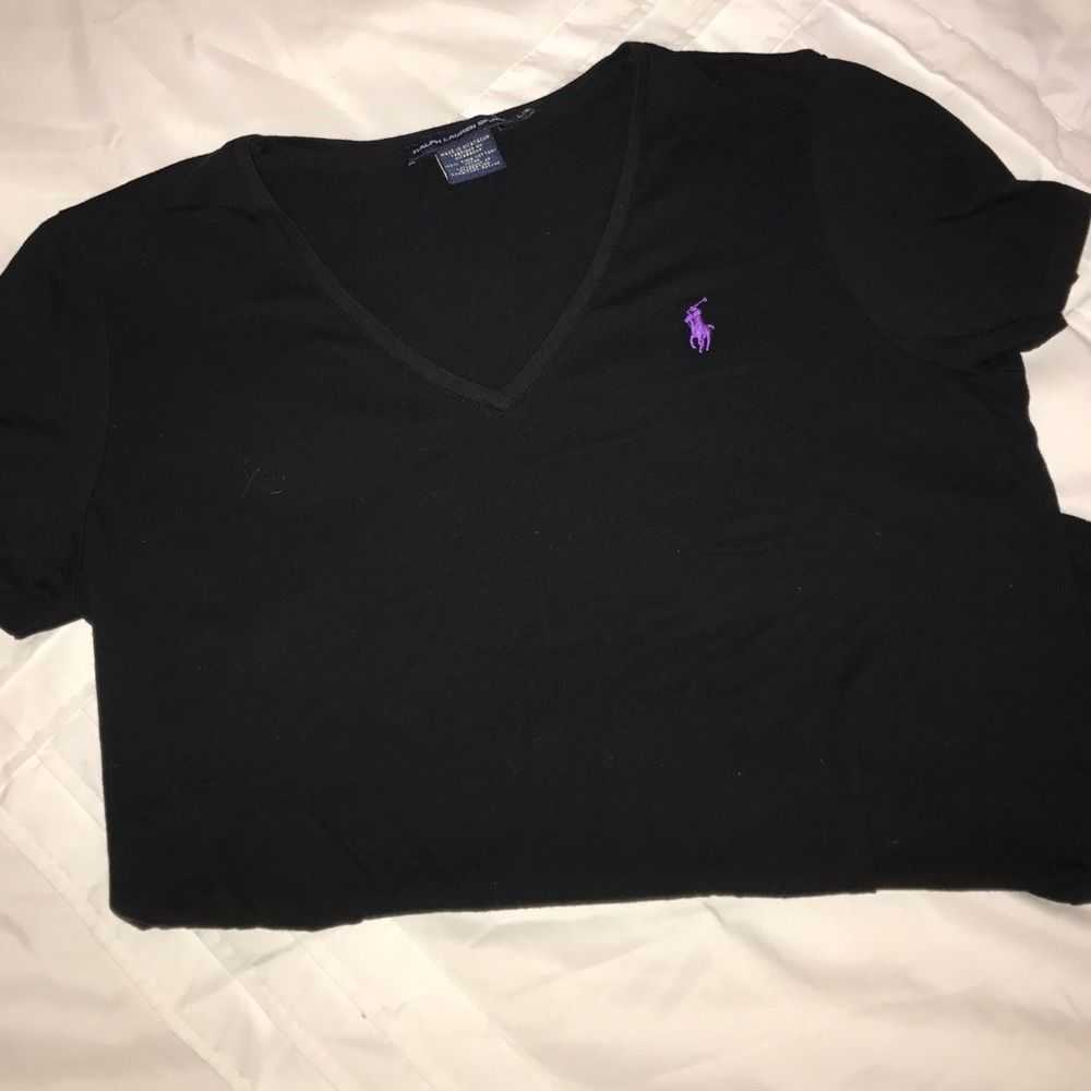 NWOT black Ralph Lauren Tee