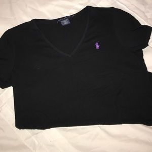 NWOT black Ralph Lauren Tee