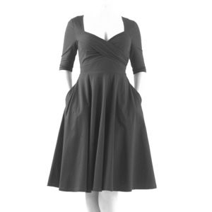 Black lace dress plus size 👗👗