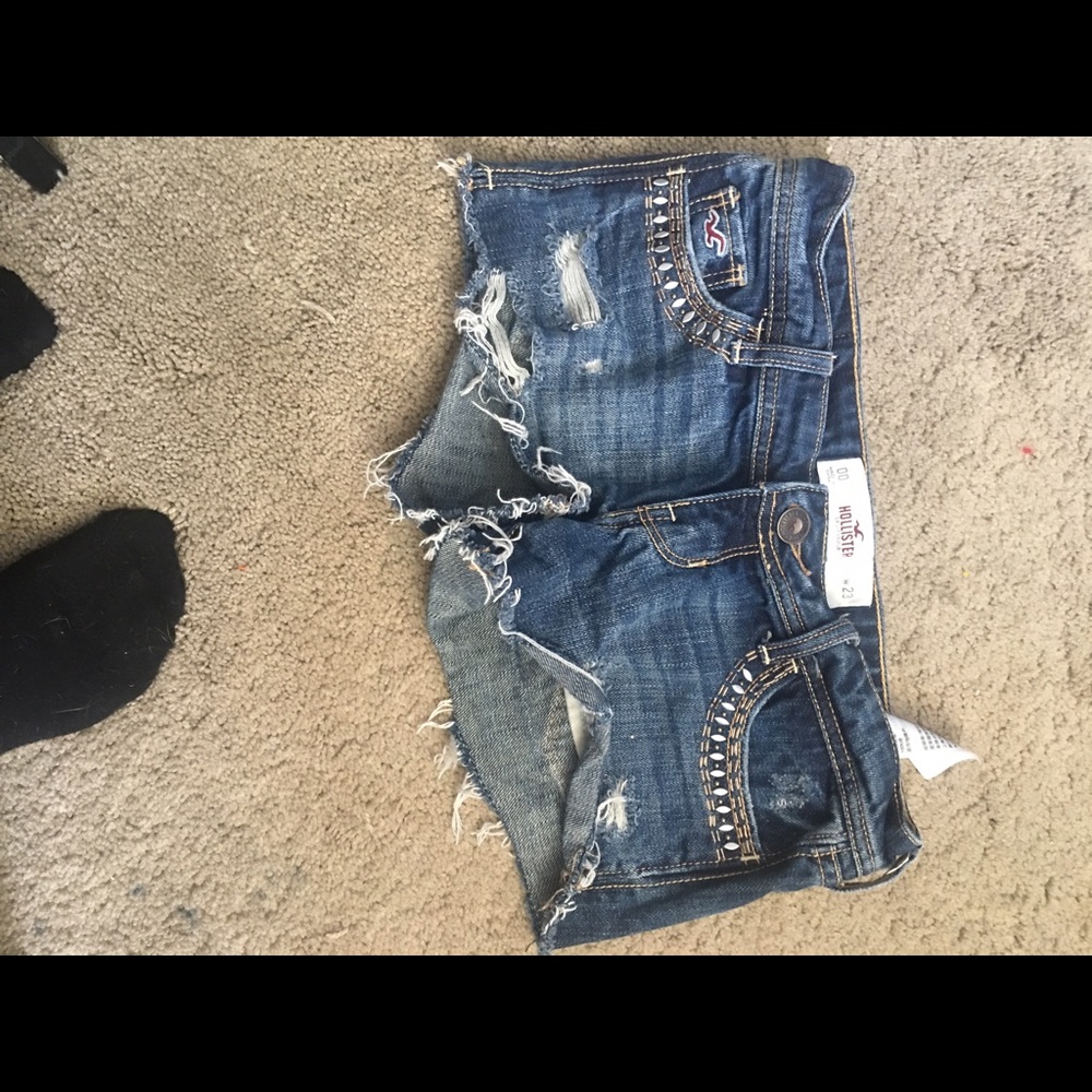 Hollister shorts with beading.