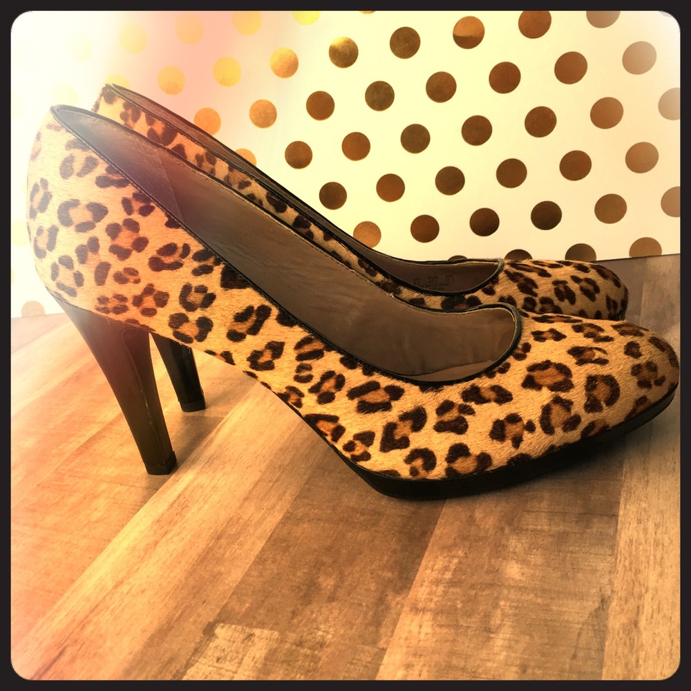 Franco Sarto Leopard Heels