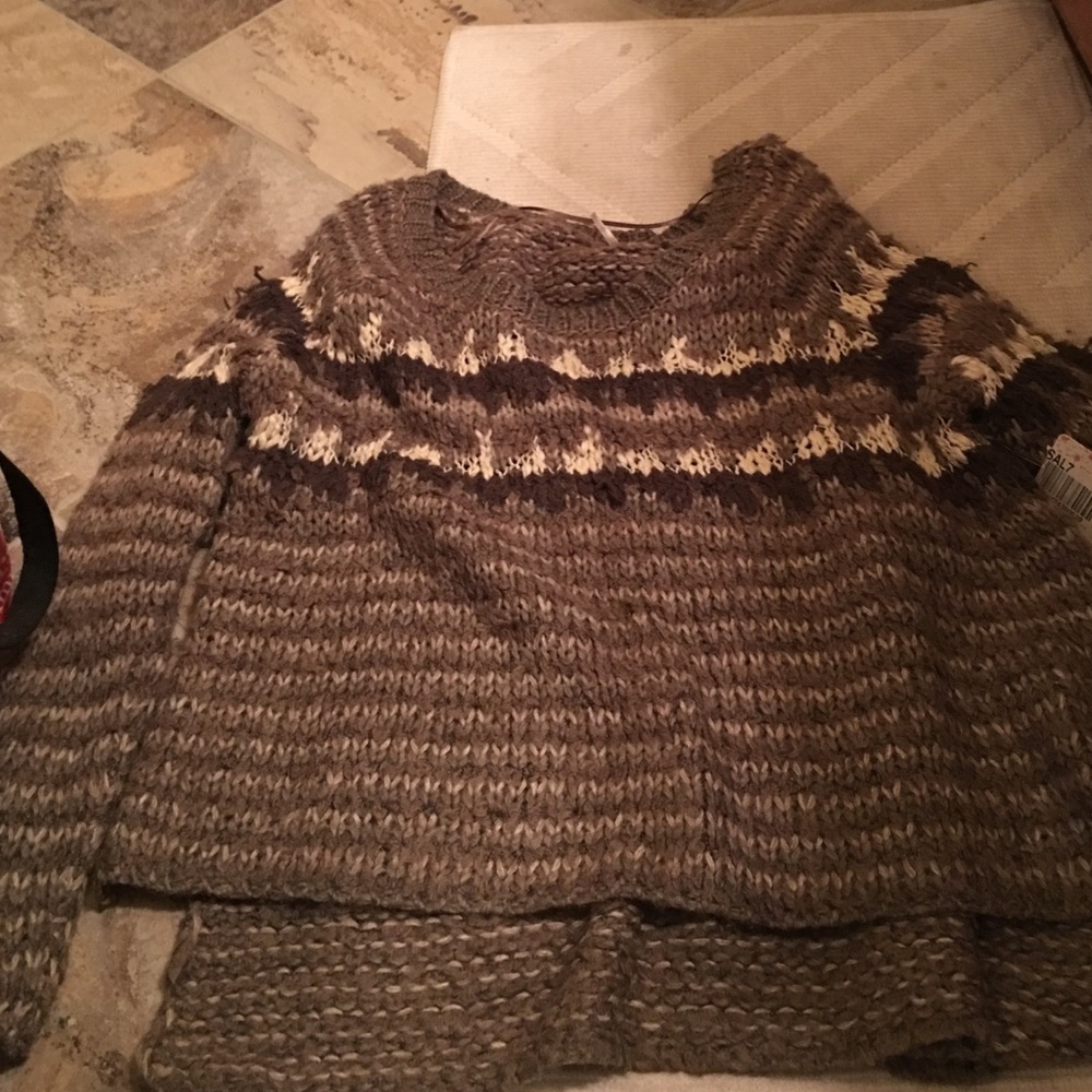 Free people sweater NWT