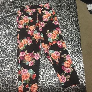 Floral pants