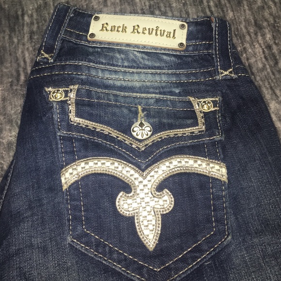 Rock Revival Denim - Rock revival like new women's Vicky skinny jean