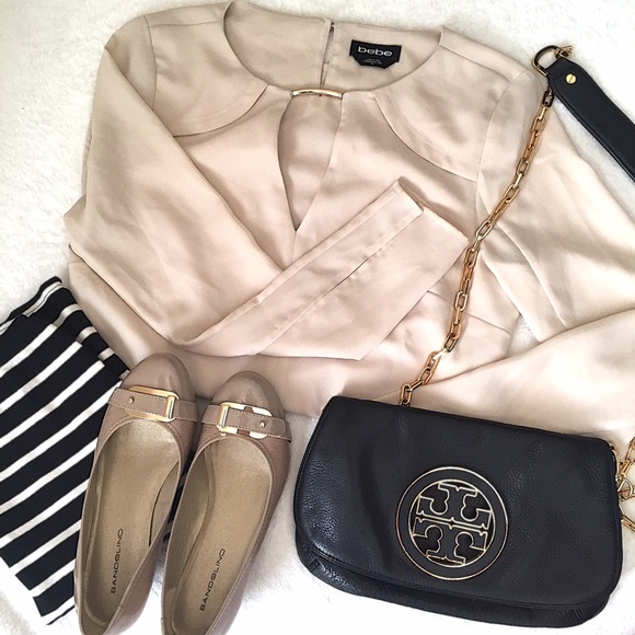 bebe Tops - Bebe Sheer Top