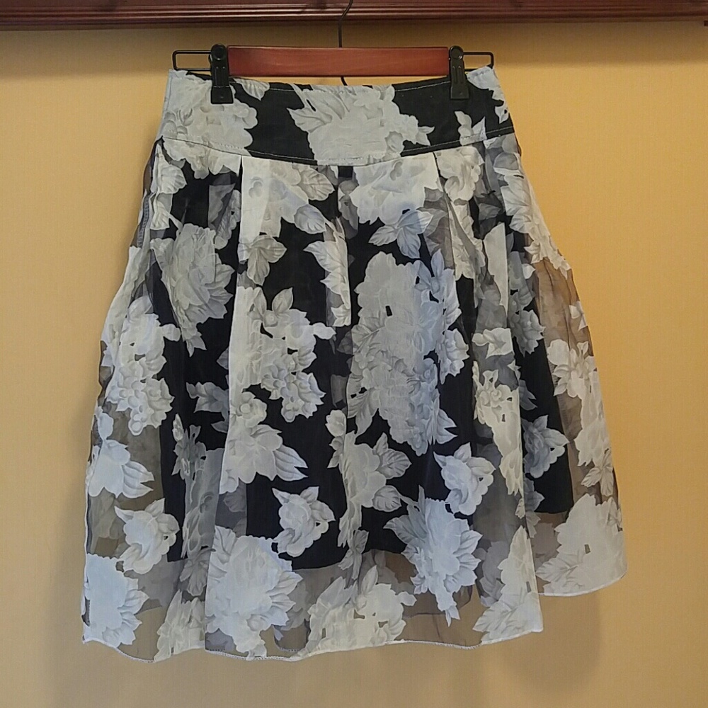 Romantic feminine a-line skirt