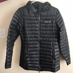 Marmot 800 Fill Lightweight Down Hooded Jacket